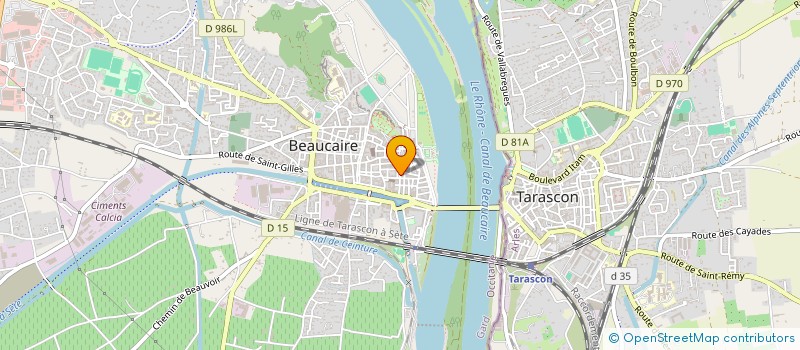 localisation de l'entreprise MONSIEUR BERNARD TOZZI à BEAUCAIRE