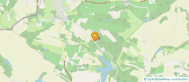 localisation de l'entreprise MONSIEUR BERNARD TRAMONT  PARLEBOSCQ