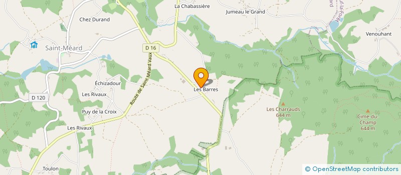 localisation de l'entreprise MONSIEUR BERNARD TRANCHANT à SAINT-MEARD