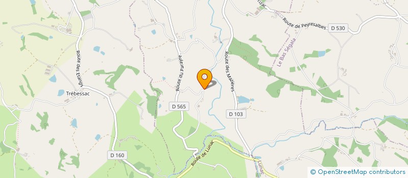 localisation de l'entreprise MONSIEUR BERNARD TRANIER  LUNAC