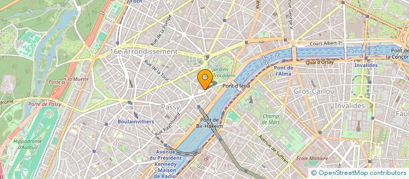 localisation de l'entreprise MONSIEUR BERNARD TREHIN  PARIS