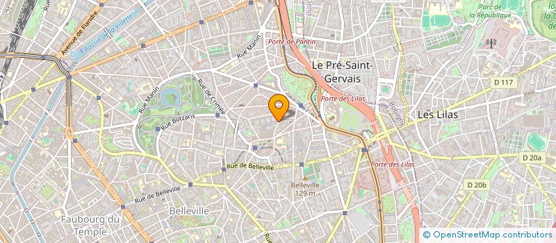 localisation de l'entreprise MONSIEUR BERNARD TREMBLAY  PARIS