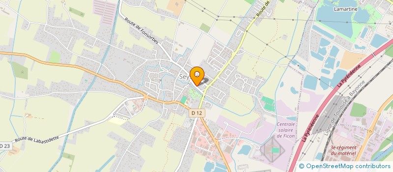 localisation de l'entreprise MONSIEUR BERNARD TRESGALLO  SEYSSES