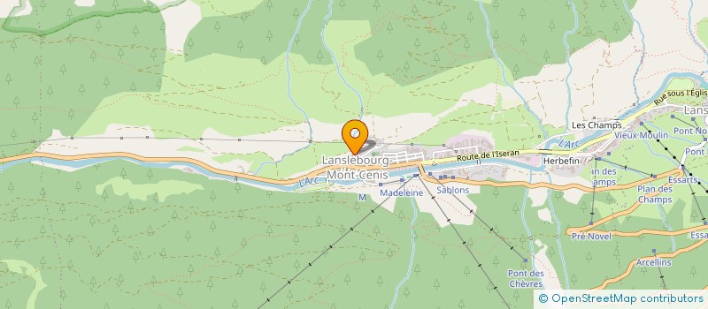 localisation de l'entreprise MONSIEUR BERNARD TROUCHE  VAL-CENIS