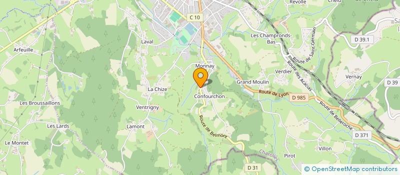 localisation de l'entreprise MONSIEUR BERNARD TROUILLET  ANGLURE-SOUS-DUN