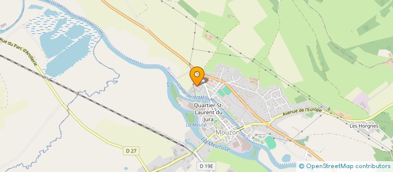 localisation de l'entreprise MONSIEUR BERNARD TRUBERT  MOUZON