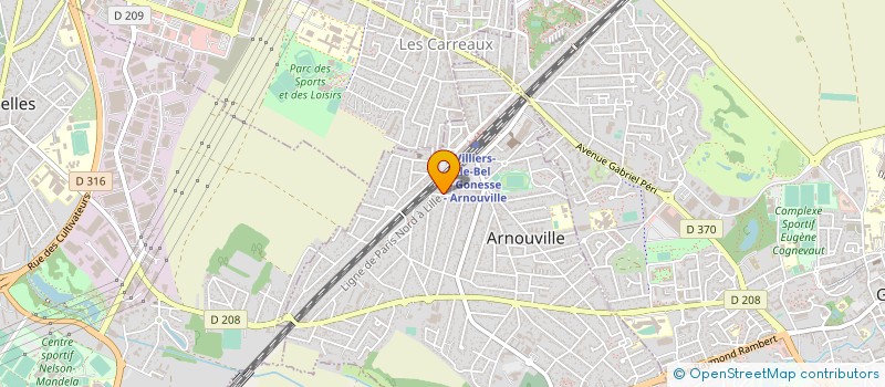 localisation de l'entreprise MONSIEUR BERNARD TRUF à ARNOUVILLE