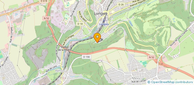 localisation de l'entreprise MONSIEUR BERNARD TUCCELLA à LONGWY