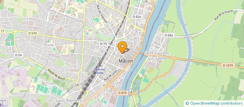 localisation de l'entreprise MONSIEUR BERNARD URVOY à MACON