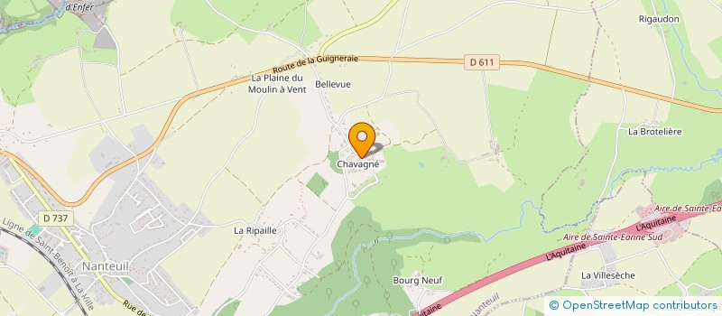 localisation de l'entreprise MONSIEUR BERNARD UTTER  NANTEUIL