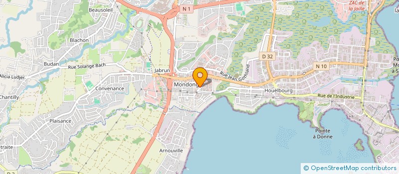 localisation de l'entreprise MONSIEUR BERNARD VAITILINGON  BAIE-MAHAULT