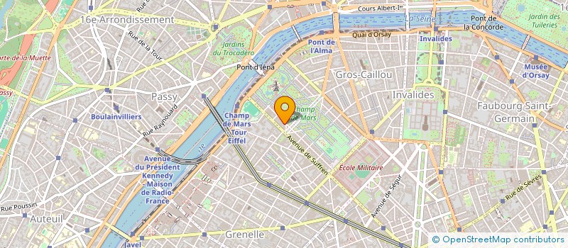 localisation de l'entreprise MONSIEUR BERNARD VALEANI  PARIS