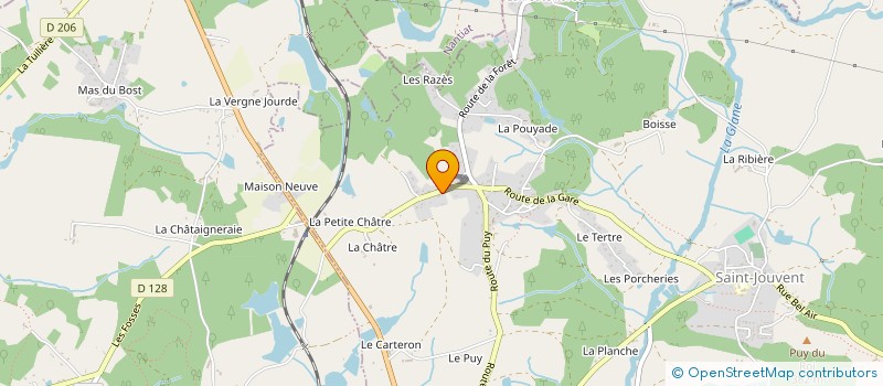 localisation de l'entreprise MONSIEUR BERNARD VALERY à SAINT-JOUVENT