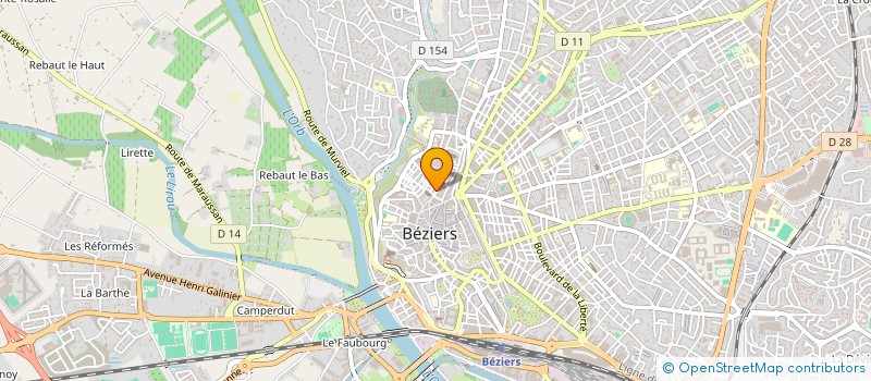 localisation de l'entreprise MONSIEUR BERNARD VALOTTO à BEZIERS