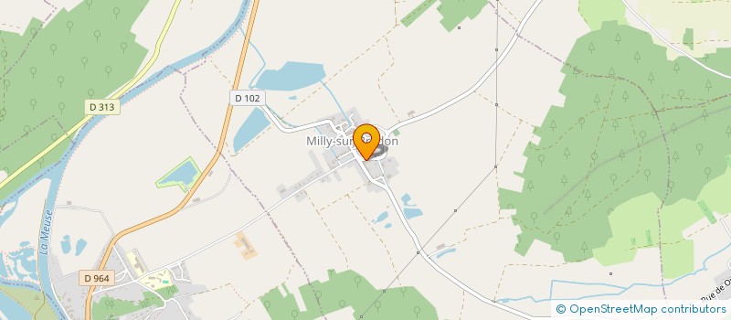 localisation de l'entreprise MONSIEUR BERNARD VAN HAASTEREN à MILLY-SUR-BRADON
