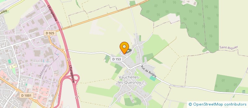 localisation de l'entreprise MONSIEUR BERNARD VAN ZELLER D'OOSTHOVE  BUIGNY-SAINT-MACLOU