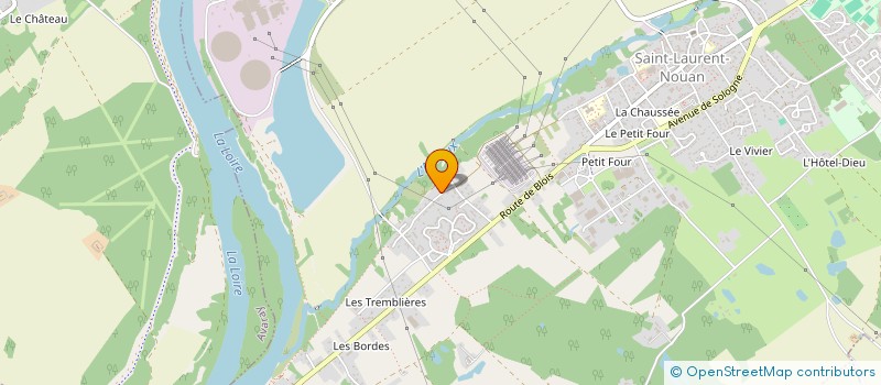 localisation de l'entreprise MONSIEUR BERNARD VANHECKE  SAINT-LAURENT-NOUAN