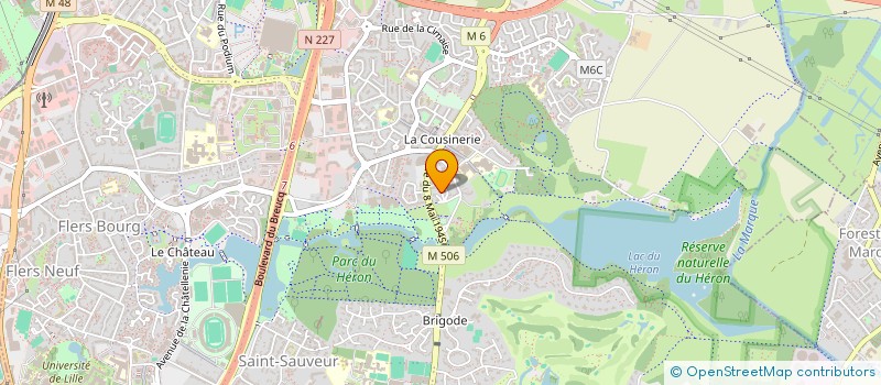 localisation de l'entreprise MONSIEUR BERNARD VANLITSENBURGH à VILLENEUVE-D'ASCQ