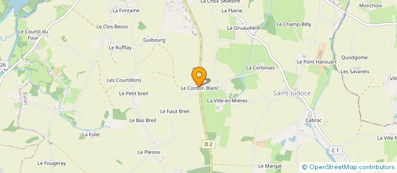 localisation de l'entreprise MONSIEUR BERNARD VANNIER  EVRAN