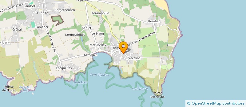 localisation de l'entreprise MONSIEUR BERNARD VANONI  GROIX