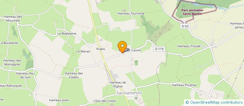 localisation de l'entreprise MONSIEUR BERNARD VARIN à SAUSSEMESNIL