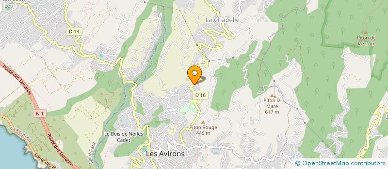 localisation de l'entreprise MONSIEUR BERNARD VATEL à LES AVIRONS