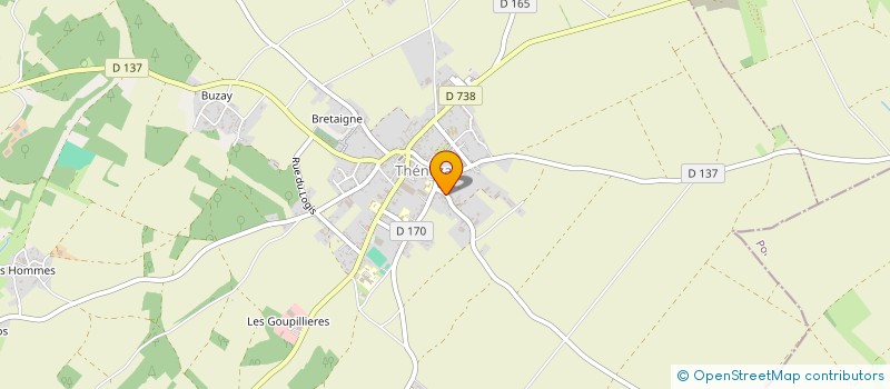 localisation de l'entreprise MONSIEUR BERNARD VENDEVILLE à THENEZAY