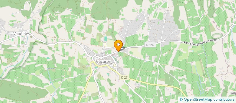 localisation de l'entreprise MONSIEUR BERNARD VERDELLI  CUCURON