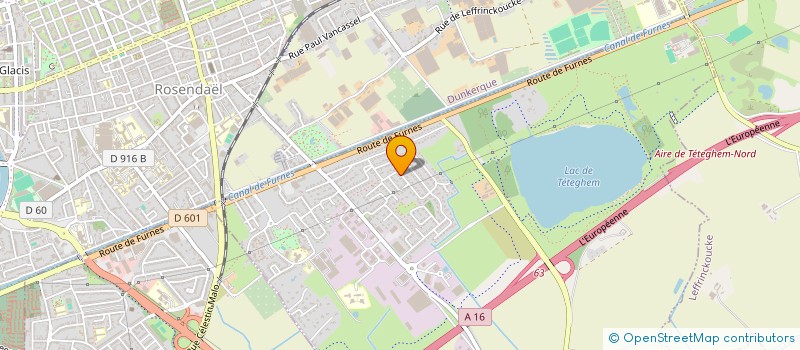 localisation de l'entreprise MONSIEUR BERNARD VERMERSCH  TETEGHEM-COUDEKERQUE-VILLAGE