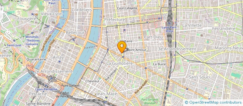 localisation de l'entreprise MONSIEUR BERNARD VERNE  LYON