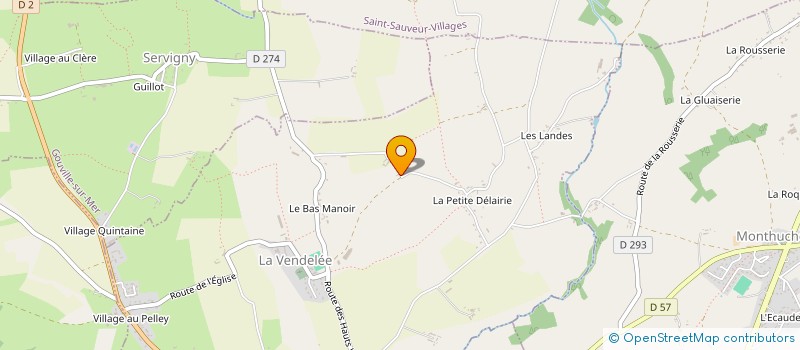 localisation de l'entreprise MONSIEUR BERNARD VERNEUIL  LA VENDELEE