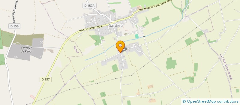 localisation de l'entreprise MONSIEUR BERNARD VIAL-BIRON à SARDIEU