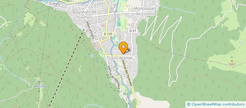 localisation de l'entreprise MONSIEUR BERNARD VIDAL  SAINT-MAMET