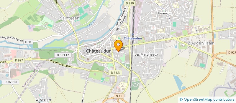 localisation de l'entreprise MONSIEUR BERNARD VIGIER à CHATEAUDUN