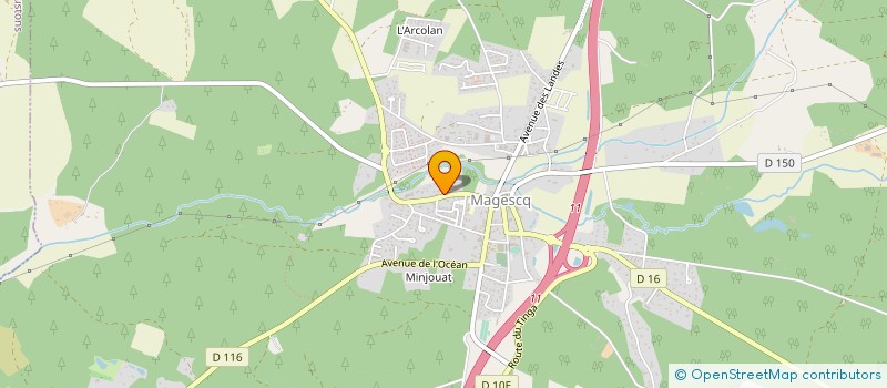 localisation de l'entreprise MONSIEUR BERNARD VIGNALOU  SOUSTONS