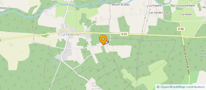 localisation de l'entreprise MONSIEUR BERNARD VILAIN  NOYANT-VILLAGES