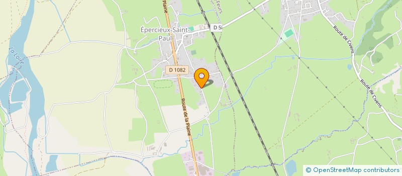 localisation de l'entreprise MONSIEUR BERNARD VILLARD  EPERCIEUX-SAINT-PAUL
