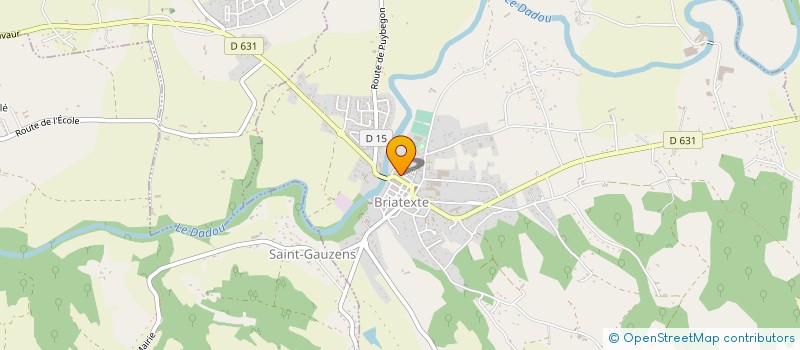 localisation de l'entreprise MONSIEUR BERNARD VILLENEUVE  BRIATEXTE