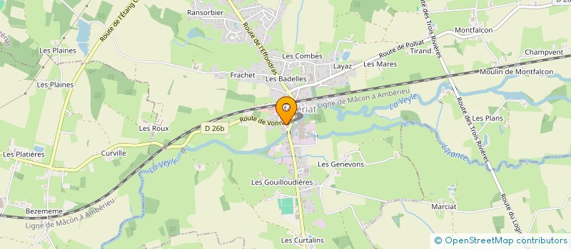 localisation de l'entreprise MONSIEUR BERNARD VINIERE à CHAVEYRIAT