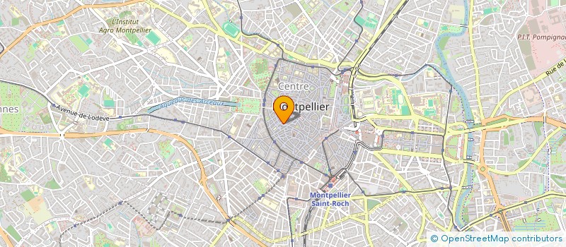 localisation de l'entreprise MONSIEUR BERNARD VIVET à MONTPELLIER