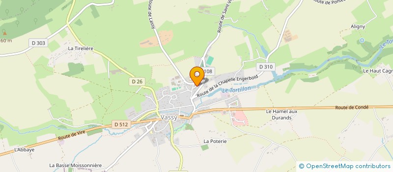 localisation de l'entreprise MONSIEUR BERNARD VIVIEN  VALDALLIERE