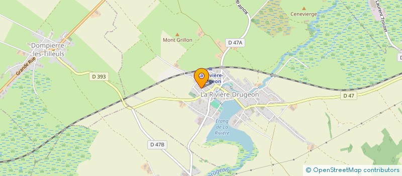 localisation de l'entreprise MONSIEUR BERNARD VOEGTLIN  FRASNE