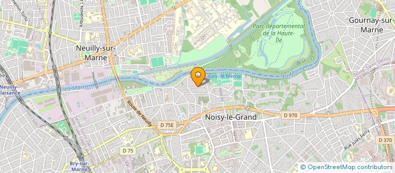 localisation de l'entreprise MONSIEUR BERNARD VOILLOT à NOISY-LE-GRAND