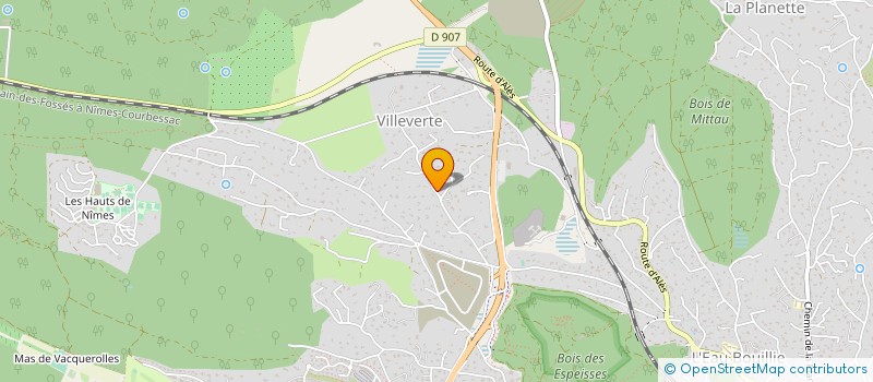 localisation de l'entreprise MONSIEUR BERNARD VOSGIEN  NIMES