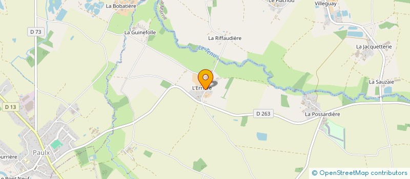 localisation de l'entreprise MONSIEUR BERNARD VRIGNAUD à SAINT-ETIENNE-DE-MER-MORTE