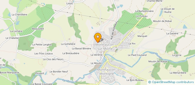 localisation de l'entreprise MONSIEUR BERNARD WACK à SEVREMOINE