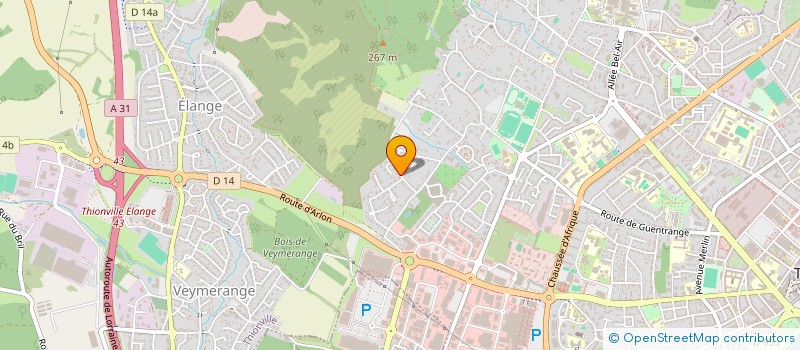 localisation de l'entreprise MONSIEUR BERNARD WAGNER  THIONVILLE