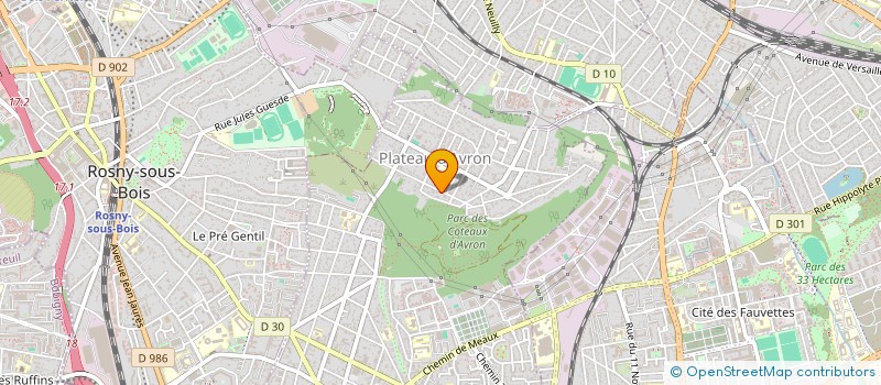 localisation de l'entreprise MONSIEUR BERNARD WANTIER à NEUILLY-PLAISANCE