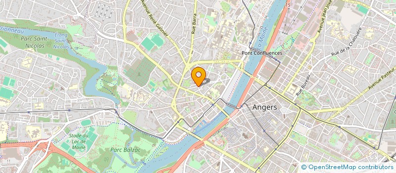 localisation de l'entreprise MONSIEUR BERNARD WEBER à ANGERS