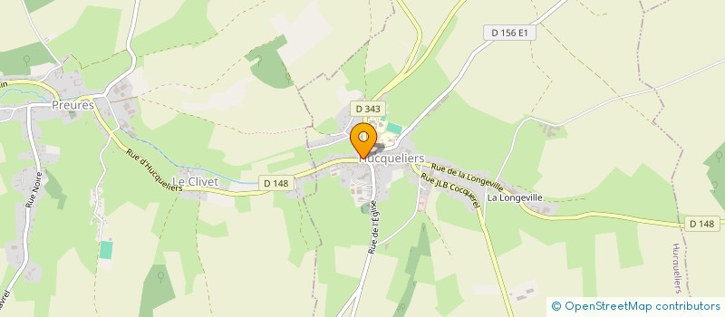 localisation de l'entreprise MONSIEUR BERNARD WILLEMS à HUCQUELIERS